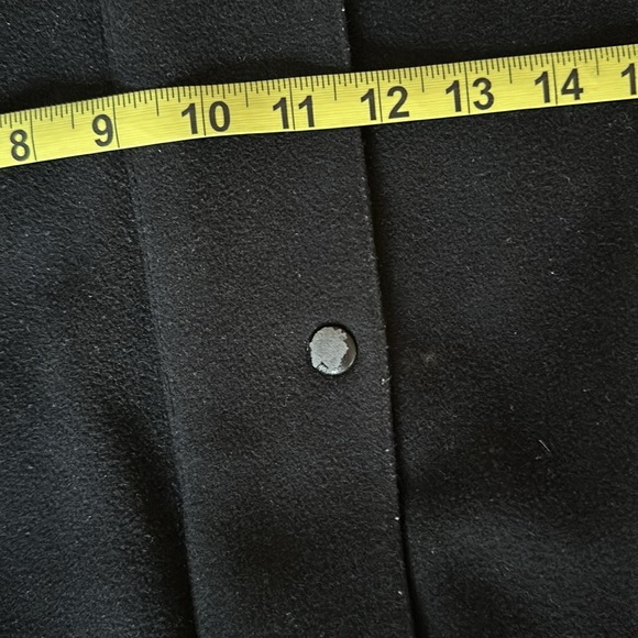 Cole Haan Leather/Wool/Cashmere Bomber Jacket with an Elegant Edge - Picture 11 of 11